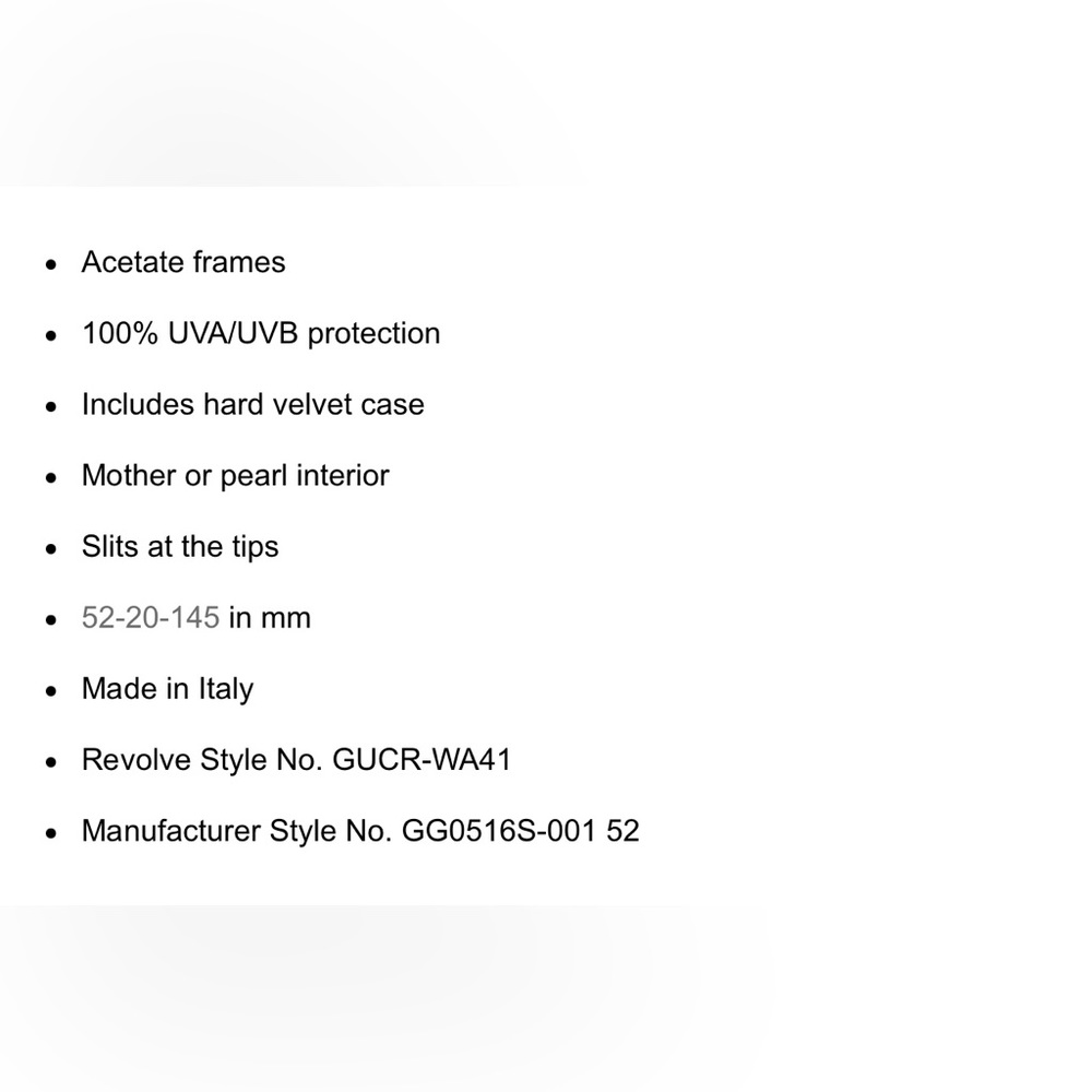 Gucci Slim Rectangular Sunglasses - image 6